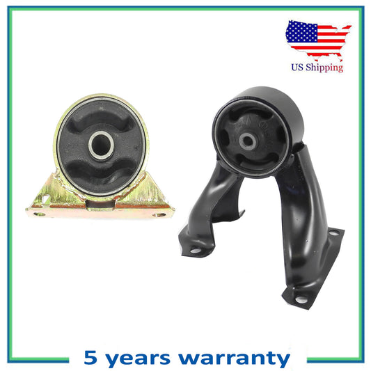 2PCS Moteur Montage Moteur Neuf Pour 2004-2006 Mitsubishi Lancer 2.4L 4617 4640