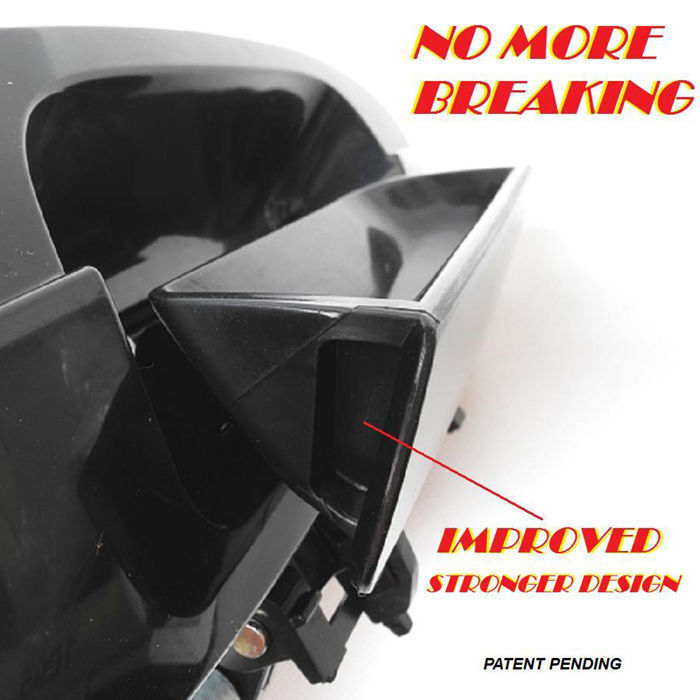 Nomorebreaking Para Nissan Altima Exterior Puerta Mango B3754 Fr Humo Gris K11