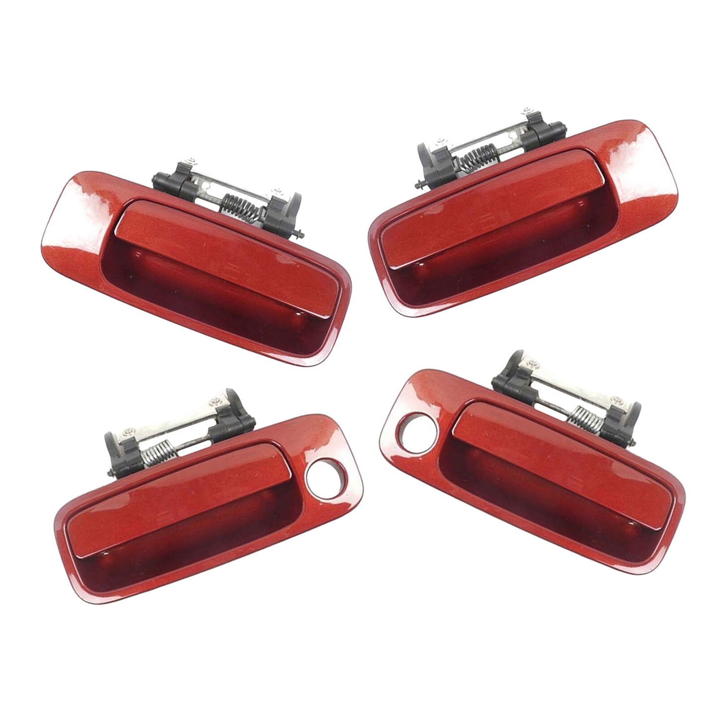 Set of 4 PCS Outside Door Handle For 00 01-04 Toyota Avalon 3N6 Vintage Red