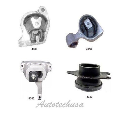 Pour 07-18 Nissan Altima 2.5L Moteur & Trans Montage Set 4PCS Automatique Cvt
