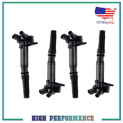 4PCS UF639 DG526 Gauche Allumage Bobine Pour 11-17 Ford F-250 F-350 Super Duty
