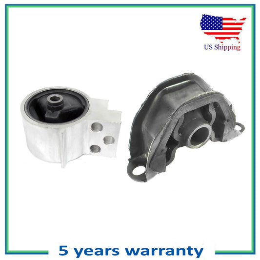 2PCS Engine Motor Mount Manual For 1994-1995 Honda Civic 1.6L EX Coupe 6502 6571