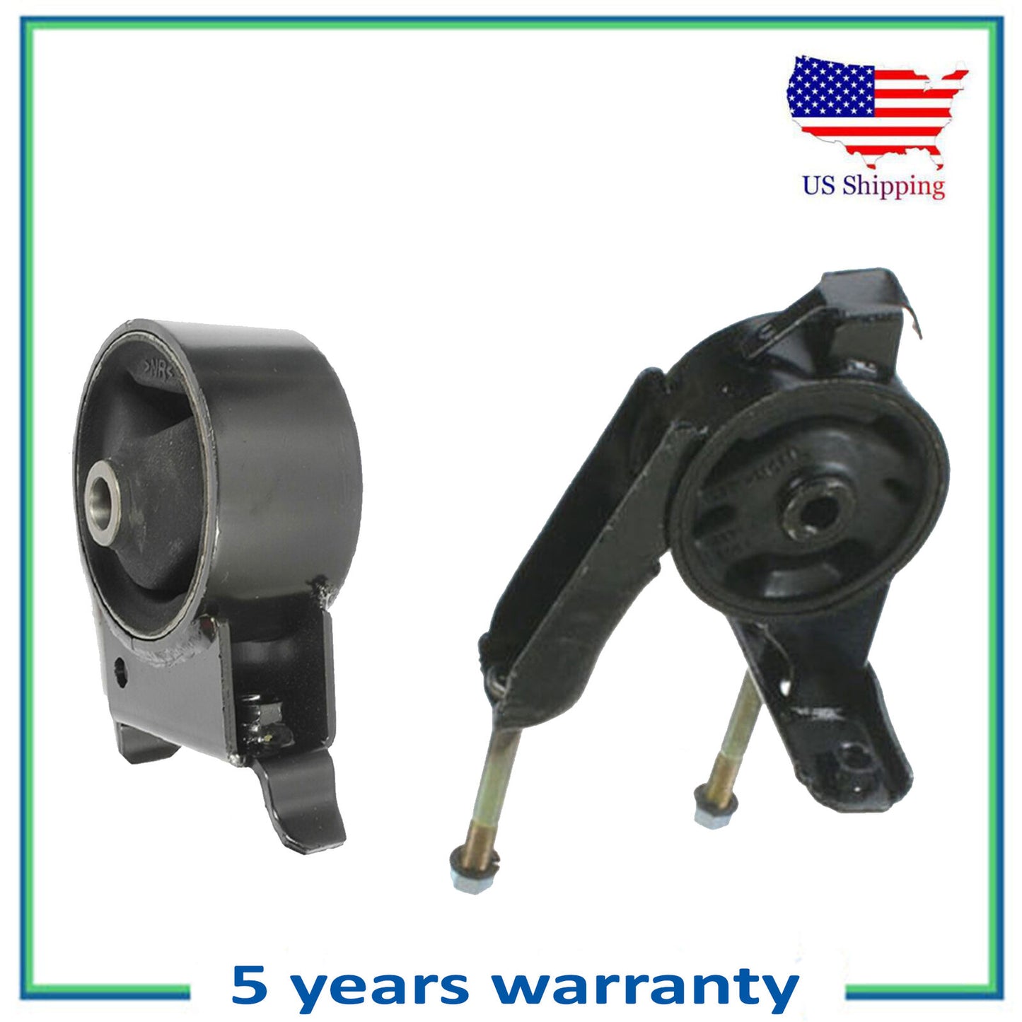 For Toyota Echo Scion xA xB MT Trans & Rear Engine Motor Mount M347 7260 7228