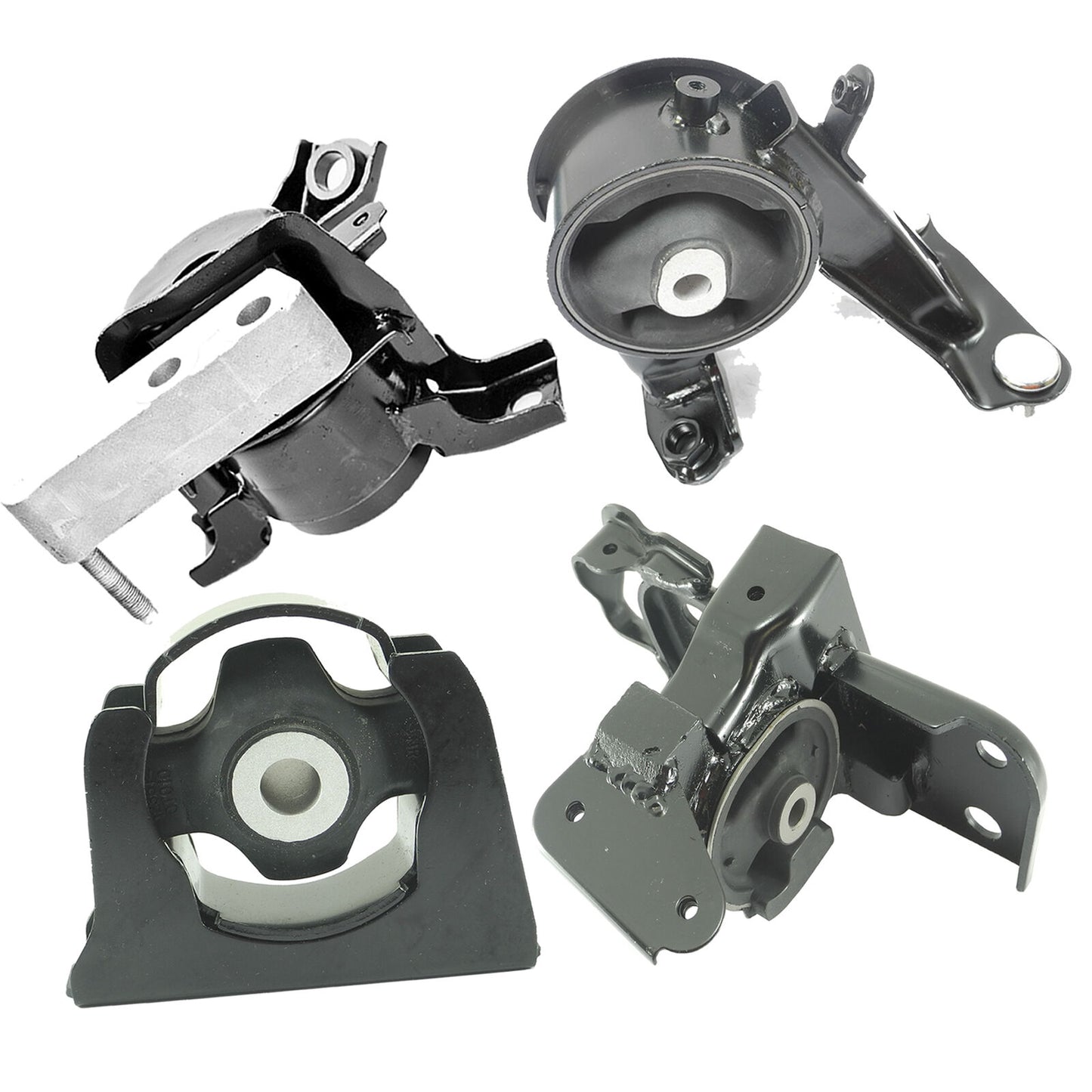 Set 4 PCS Engine Motor & Automatic Trans Mount For 09-12 Toyota RAV4 2.5L 4WD