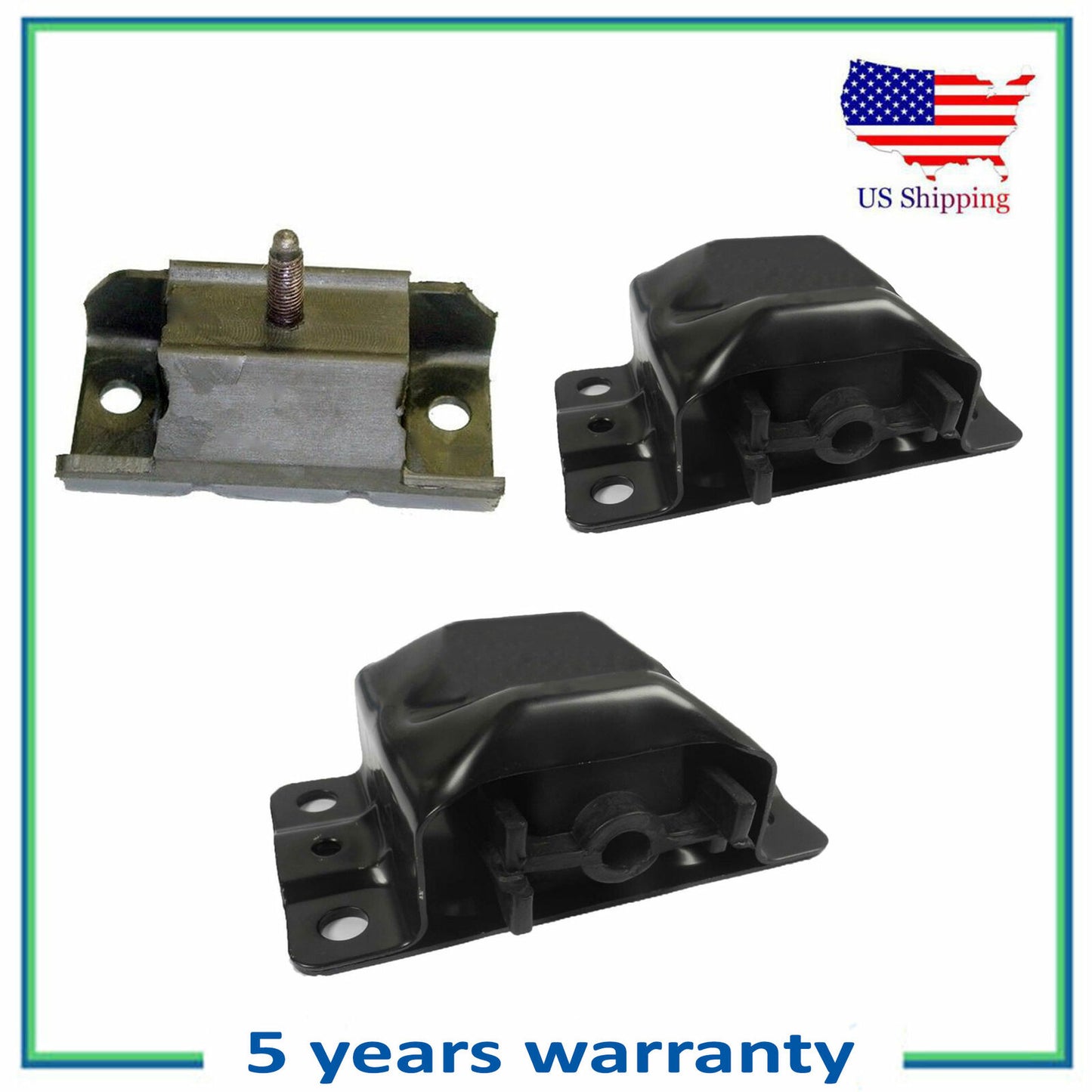 Motor & Trans Mount Set 2292 2 2811 For Pontiac Firebird GMC G3500 Chevy G20 RWD