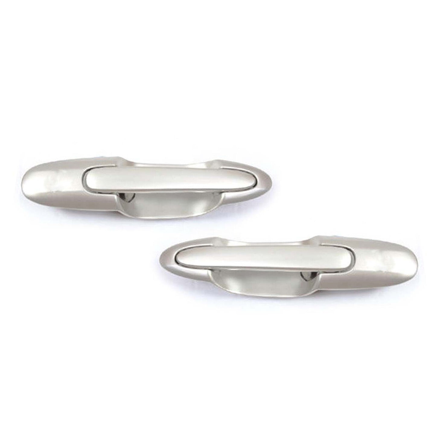 Rear Outside Outer Door Handle SET For 2000-2006 Mazda MPV Sparkling Silver 24E