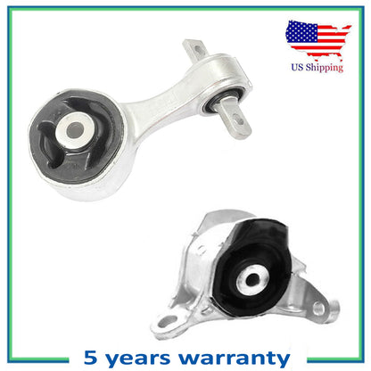 2PCS Torque Strut & Trans. Mount for Manual for 2012 2013-2015 Honda Civic 1.8L