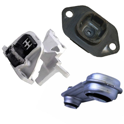 3PCS Engine Motor & Automatic Trans Mount For 17-22 Nissan Qashiqai Sentra 2.0L