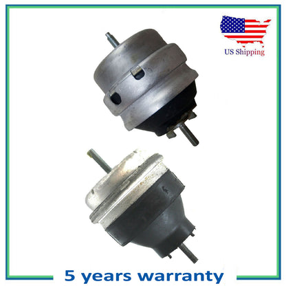 2PCS avant Gauche & Droit Moteur Montage Pour 2003-2005 Audi A4 Quattro 1.8L