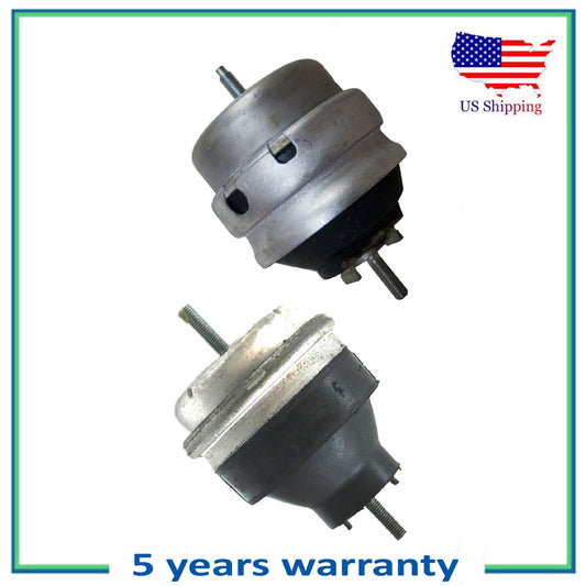 2PCS avant Gauche & Droit Moteur Montage Pour 2003-2005 Audi A4 Quattro 1.8L
