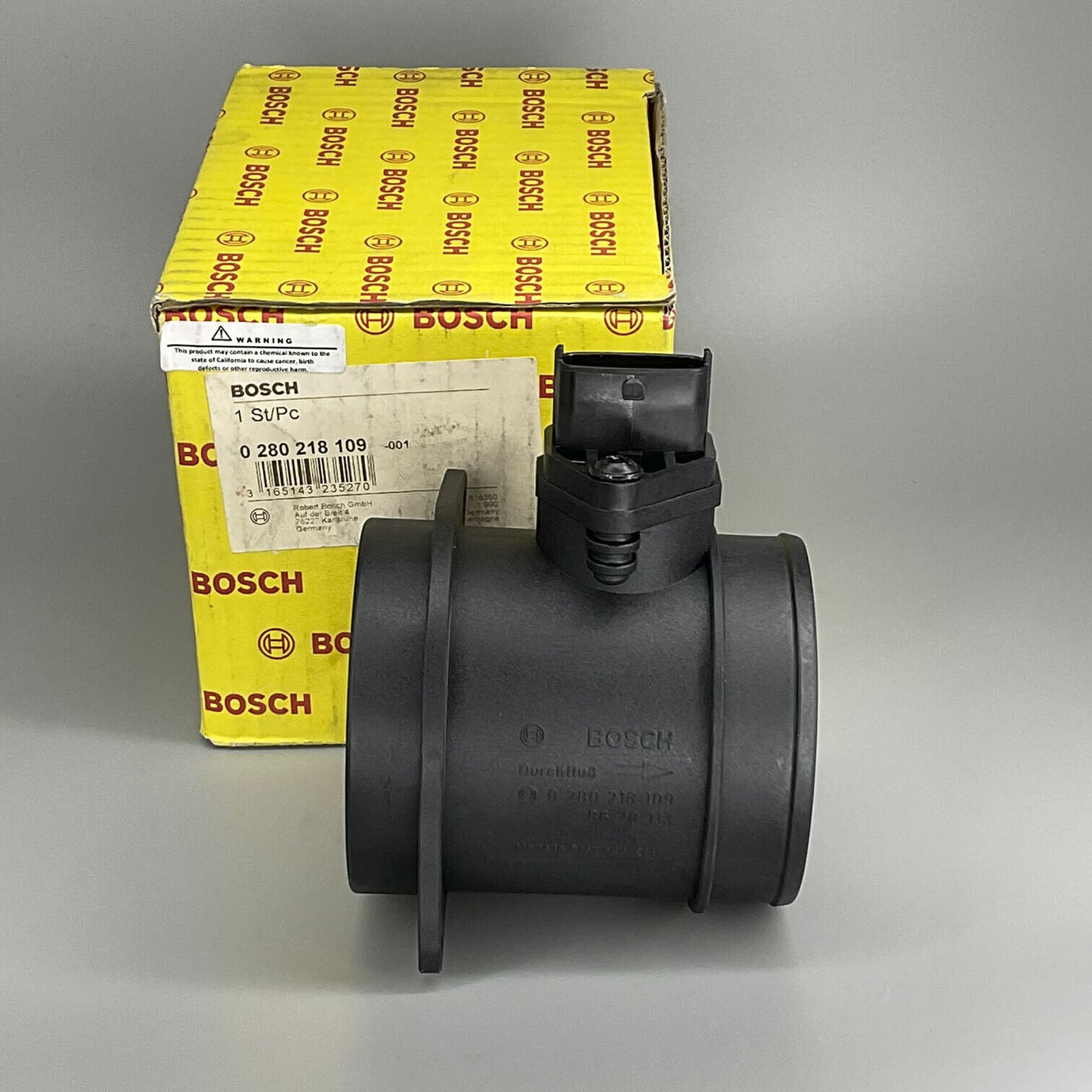 BOSCH Orig. Masa Air Flow Sensor Para 1999-2001 Volvo S80 2.8L-L6 0280218109