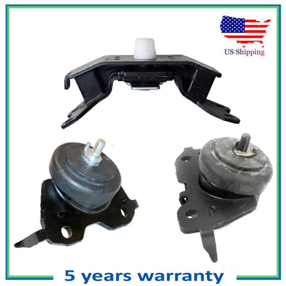 Set 3PCS Moteur & Auto Trans Montage Pour Toyota Sequoia Toundra 4.6L 5.7L 4WD