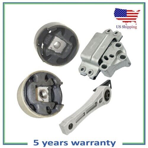 Juego 4PCS Motor, Trans & Torque Puntal Montaje Para 2009-2016 Volkswagen Tiguan