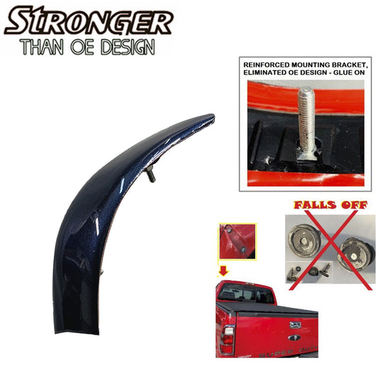 Left LH UPGRADED Roof Corner Molding Trim For Ford 2008-2016 Super Duty L2 Blue