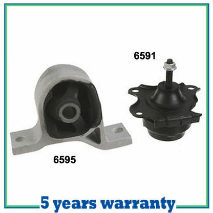 M115 ENGINE MOTOR MOUNT For 2001-2005 ACURA EL 1.7L FRONT KIT w/ AT SET 2PCS NEW
