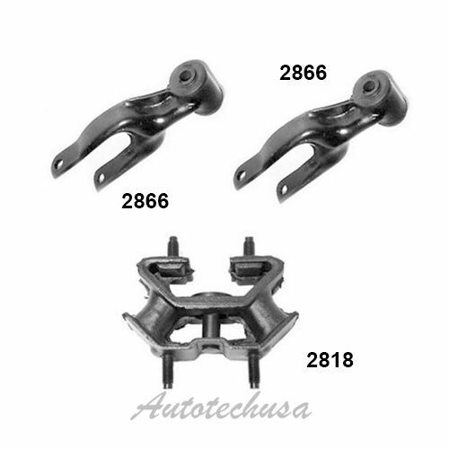 M762 Motore Torque Montante & Trans Set 3PCS Per 00-05 Chevrolet Impala 3.4L