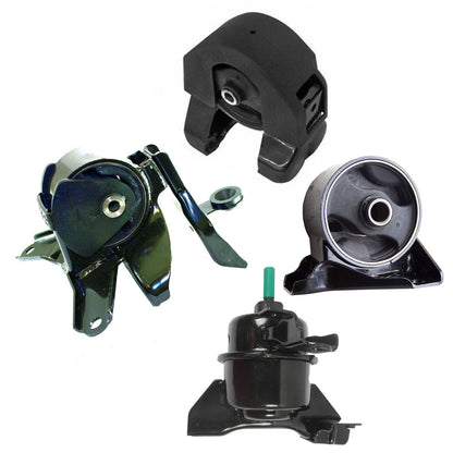 Set 4 PCS MotorKing Engine Motor & Trans Mount For 2007-2012 Kia Rondo 2.4