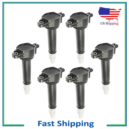 New Ignition Coil Kit UF502 fits 2006-2010 Dodge Charger V6 3.5L 6Pack
