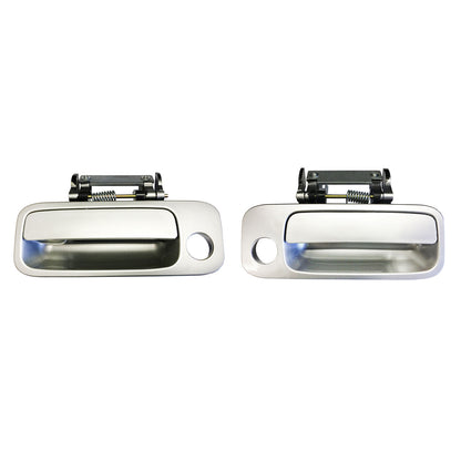 Avant Paire Set 2PCS Extérieur Porte Poignée 1F7 Argent Pour 00-04 Toyota Avalon