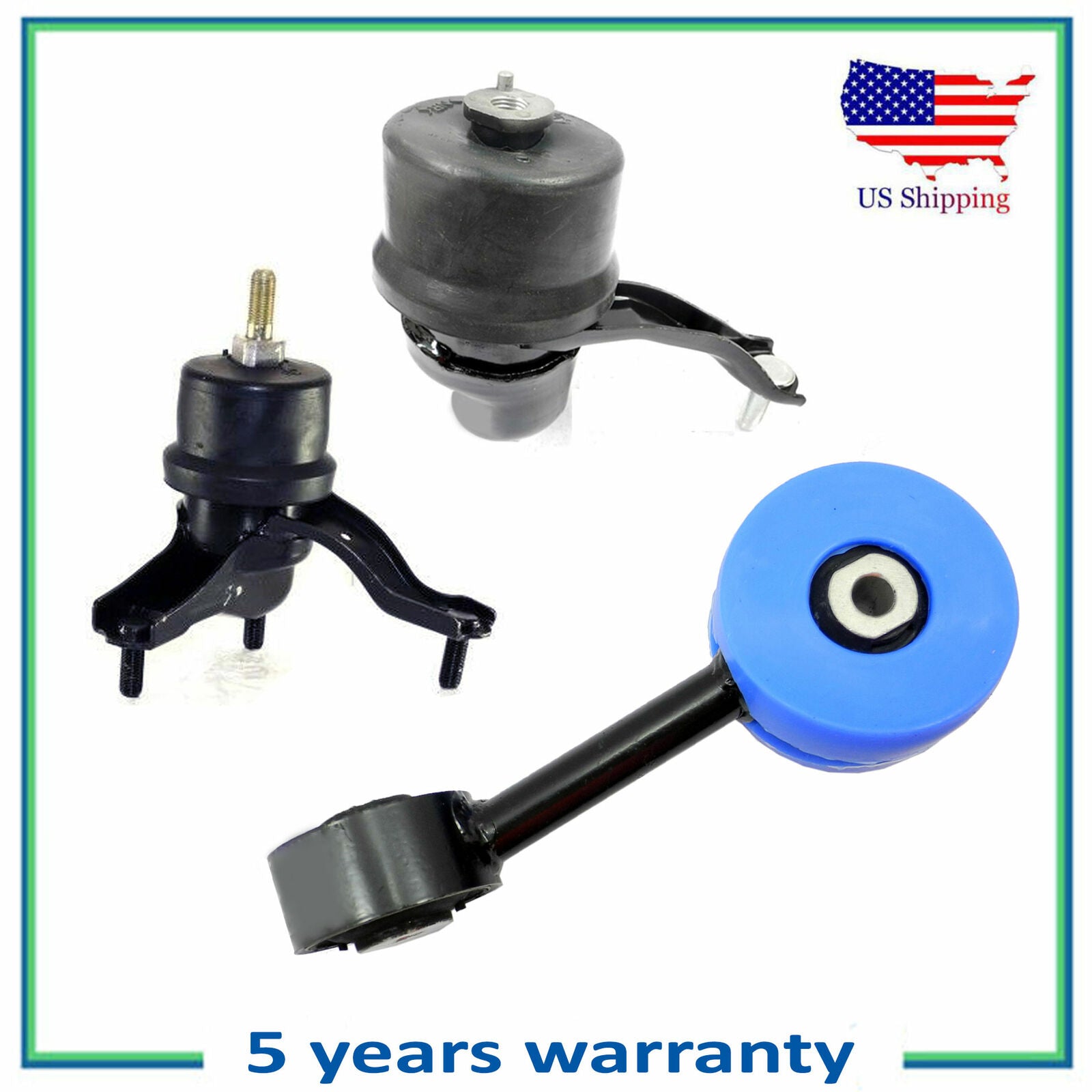 Motor & Trans Mount MK4240SD 4207 4212 For 20042007 Toyota Highlander