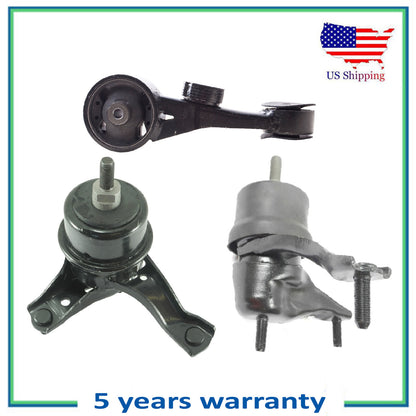 3PCS Motor & Auto Transmisión Montaje Para 2015-2017 Toyota Sienna 3.5L Fwd