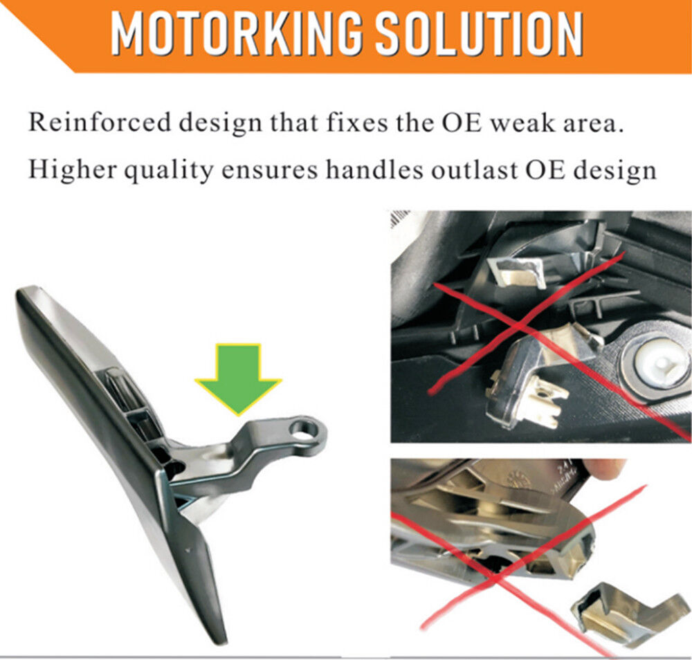Amélioré Gauche Intérieur Porte Poignée Réparation Kit Pour Mercedes W204 X204