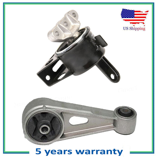 Set 2PCS Moteur & Couple Amortisseur Montage Pour 2014-2015 Chevrolet Spark 1.2L