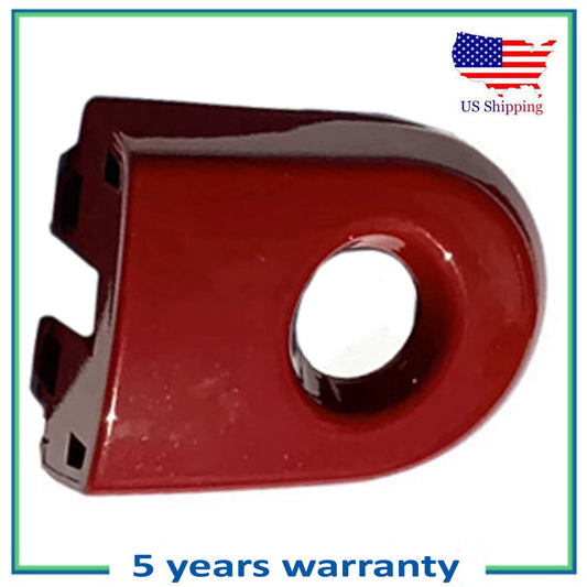 Front Left Outside Door Handle Bezel Cover Keyhole For 07-12 Versa A20 Code Red