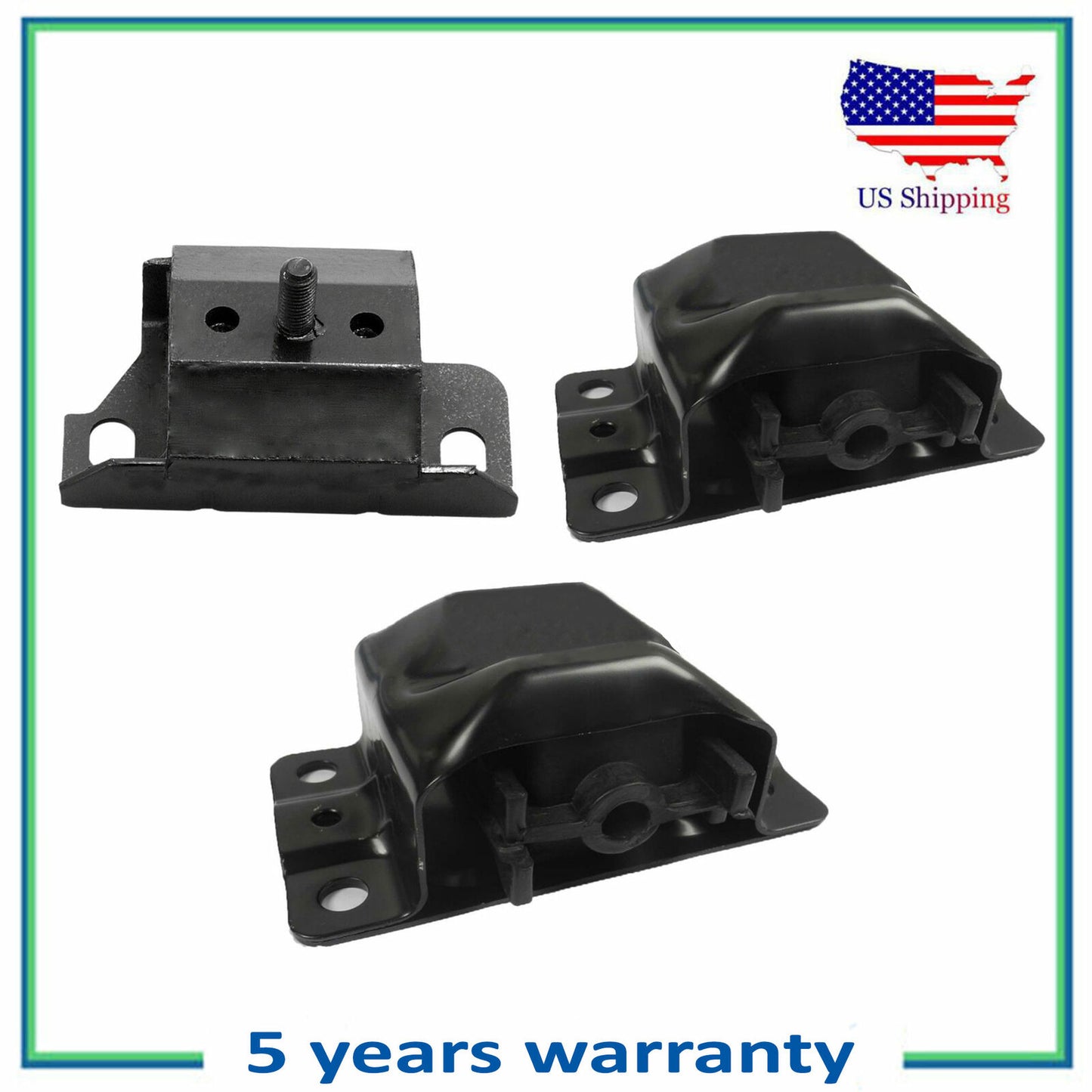 Motor & Transmisión Montaje 2292 2 2394 Juego 88-92 For Pontiac Firebird 5.7L