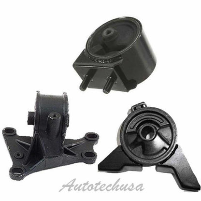 01-02 For Mazda 626 2.0L Auto Front Engine Motor Mount 3PCS M089 4401 4406 6463