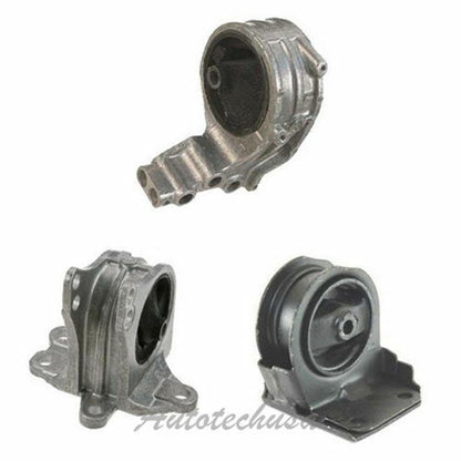 Engine Motor & Trans Mount For 94-98 Mitsubishi Galant 2.4L 3PCS Auto Trans