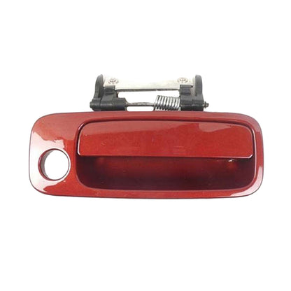 Front Pair Set Outside Door Handle For 00-04 Toyota Avalon 3N6 Vintage Red Pearl