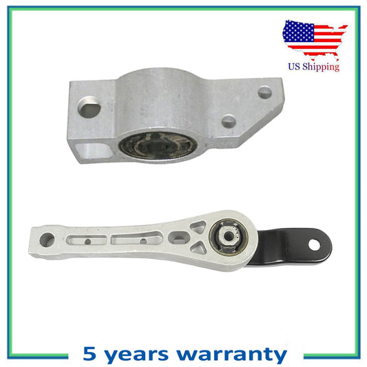 2PCS Engine Motor Mount For FWD VW Eos 2.0L Rabbit 2.5L Jetta 1.9L 6965 6962