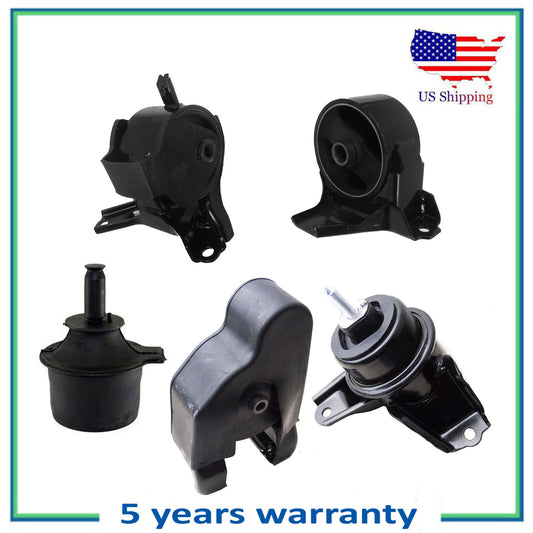 2009-2010 For Hyundai Azera 3.3L 3.8L 5PCS Engine Motor & Trans Mount for Auto.