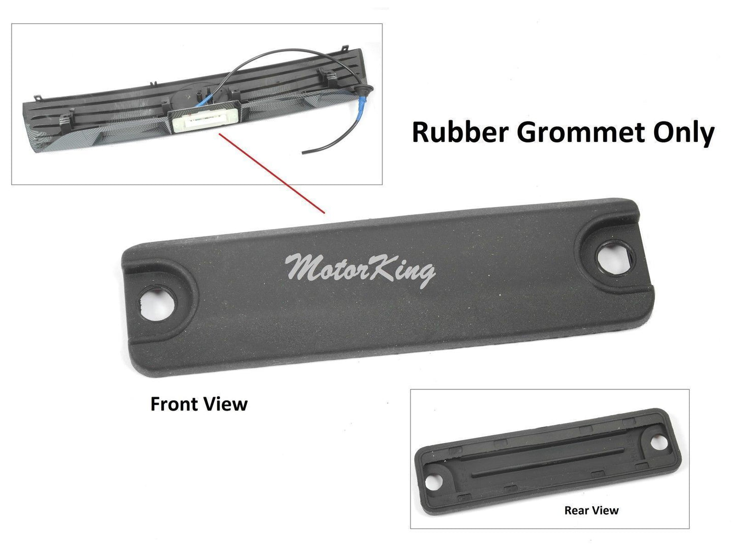 Non Painted Liftgate Garnish Trim Hatch Trunk Lift Handle For 2005-2010 Scion tc