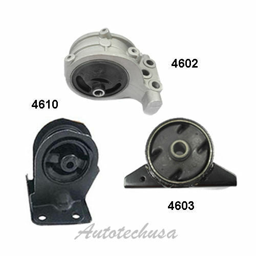 M599 Coupe Motor Montaje Juego 3PCS Para 2001-2005 Chrysler Sebring 2.4L Nuevo