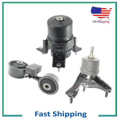 3PCS Engine Motor & Trans Mount For 2007-2009 Toyota Camry 2.4L 62009 4274 4288