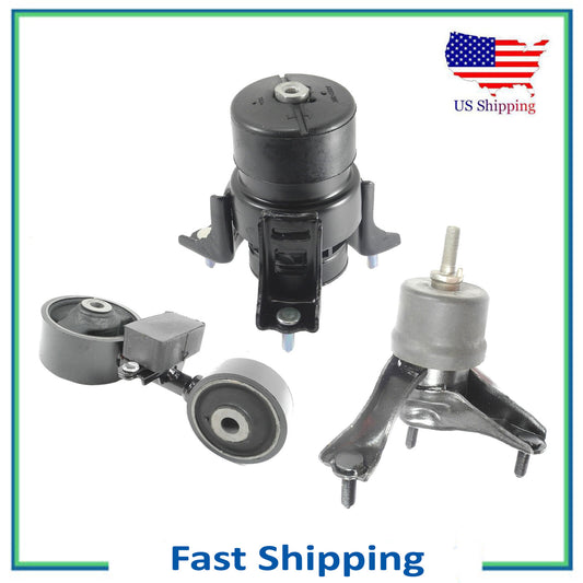 3PCS Engine Motor & Trans Mount For 2007-2009 Toyota Camry 2.4L 62009 4274 4288