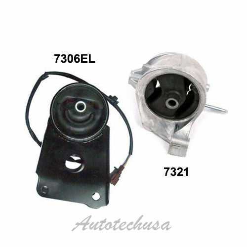 M883 Frente Motor Montaje Juego 2PCS Para 00-04 Infiniti I30 I35 7306EL 7321