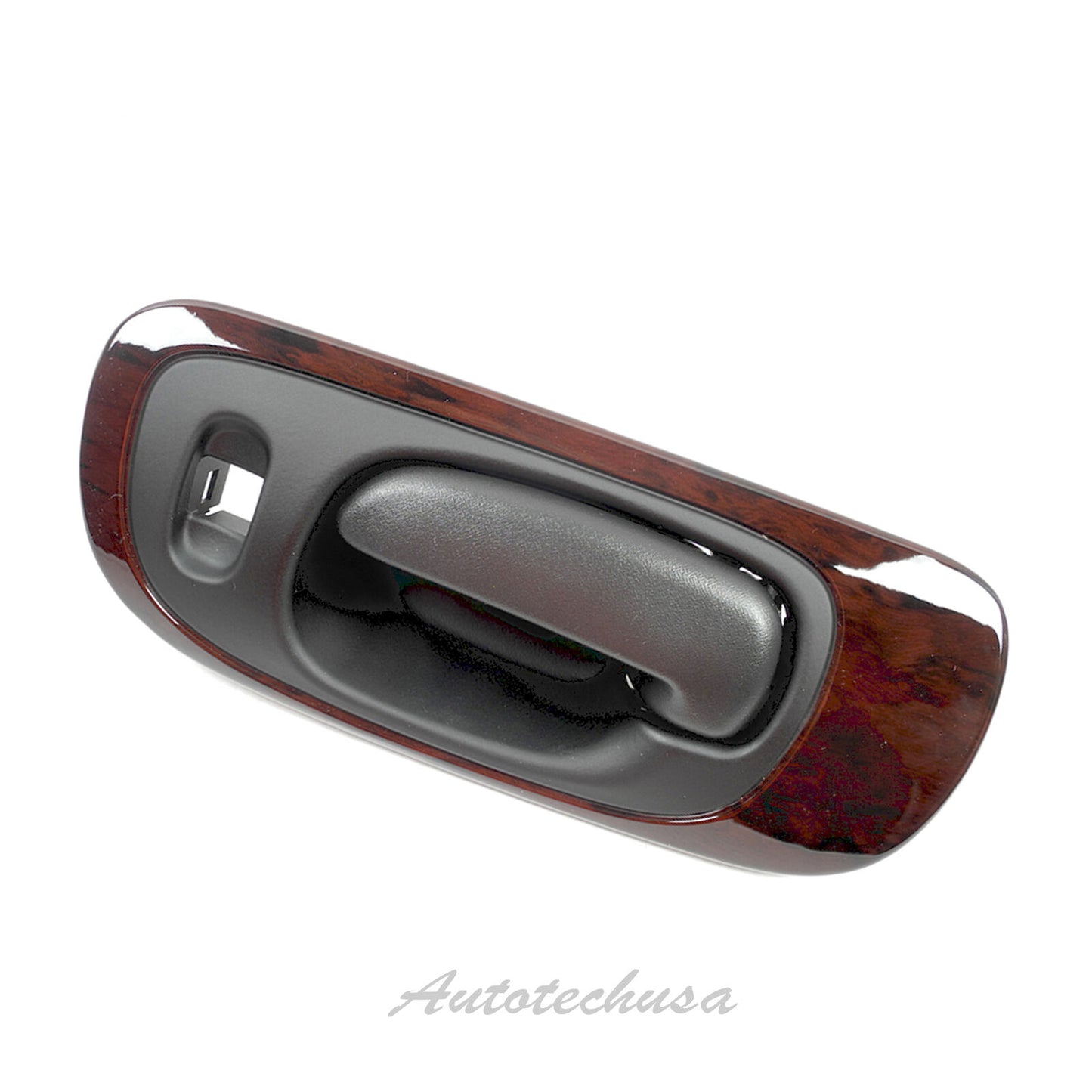 Front Left Inner Door Handle For 98-04 Chrysler LHS Black w/Woodgrain Bezel