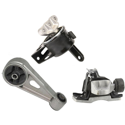 Set 3PCS MotorKing Engine Motor & Trans Mount For 2013-2015 Chevrolet Spark 1.2L