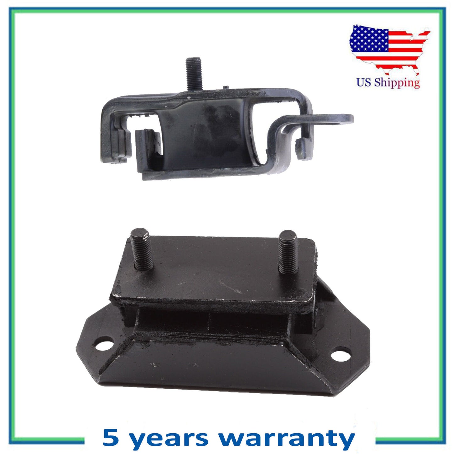 Pour Isuzu Amigo Pickup Trooper 88-95 Moteur & Trans Montage Set 2Pcs 2.3L 2.6L