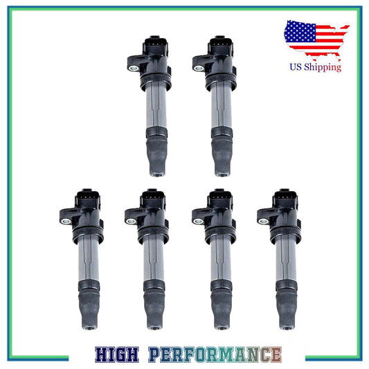 UF543 C1559 Ignition Coil For 6PCS Cadillac SRX STS XLR Buick Lucerne 4.4L 4.6L
