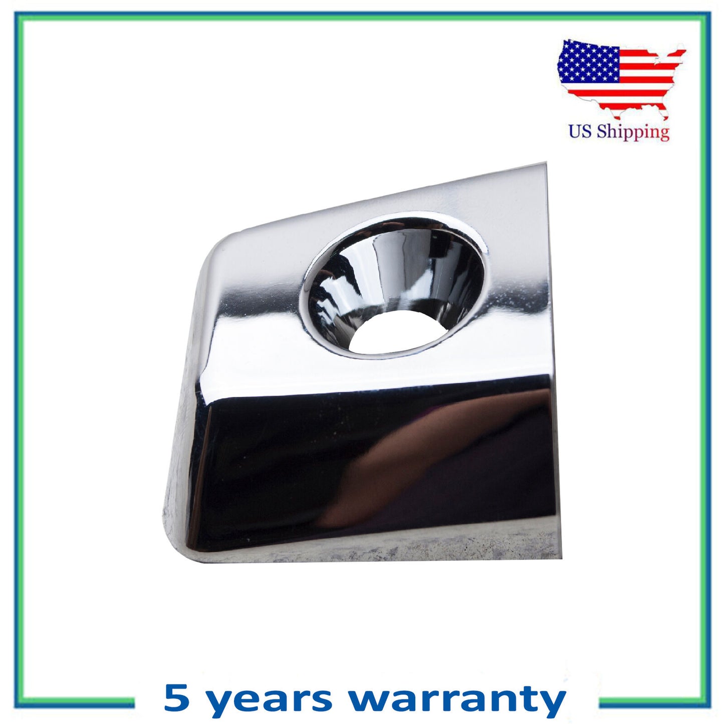 Front Left Driver Door Handle Key Hole Bezel Cover For Nissan Titan Armada 5.6L