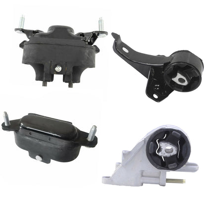 Set 4 PCS Engine Motor & Auto Trans Mount For 08-10 Chevy Malibu Pontiac G6 3.5L