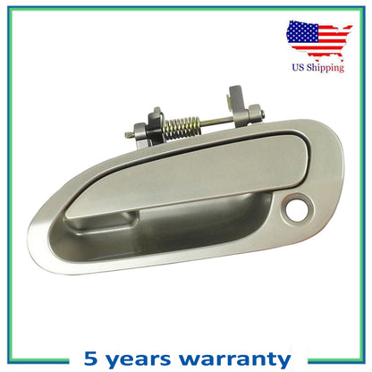 Front L Outside Door Handle For 98-02 Honda Accord YR508M Heather Mist Metallic