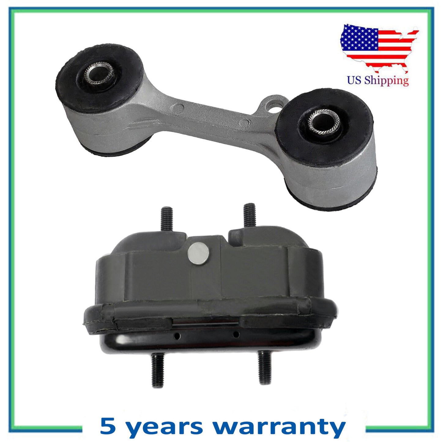Engine Motor Mount 2609 2548 For 1993-1995 Oldsmobile Cutlass Ciera Base 2.2L