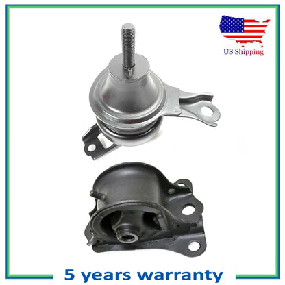2PCS Set Engine Motor & Trans Mount For 98-99 Honda Accord 2.3L Auo 6583 6570