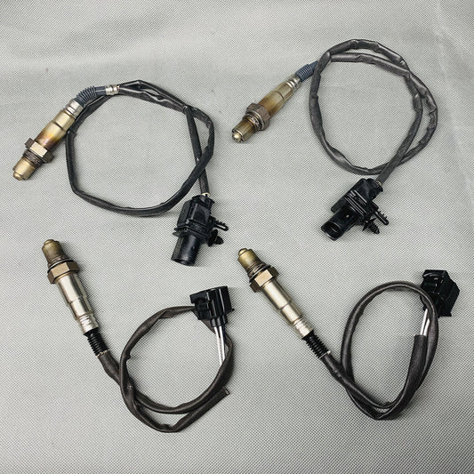 Front & Rear Lambda Oxygen Sensor 16747 17016 For Mercedes S550 ML63 AMG 4 PCS