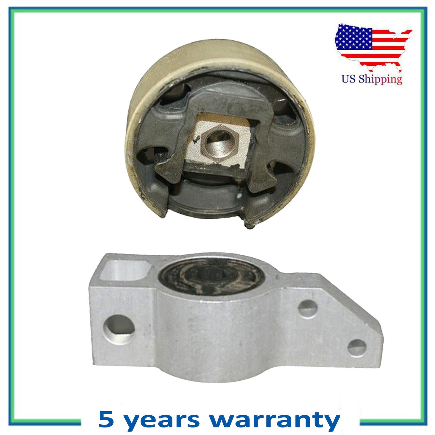 2PCS Moteur Montage Moteur Pour Manuel VW EOS 2.0L Jetta Lapin 2.5L 6964 6969